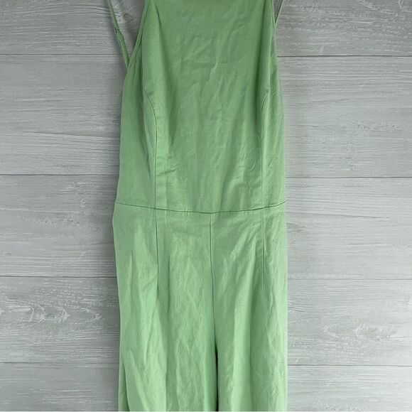 Camila Coelho Revolve Micah Linen Blend Wide Leg Jumpsuit - Picture 3 of 9